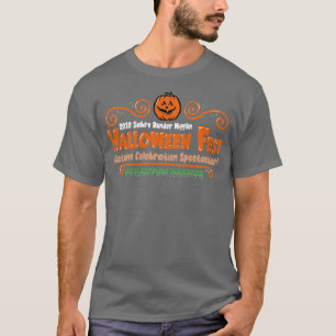 T-shirt Halloween Fest Costume Célébration Spectaculaire