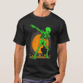 T-shirt Halloween For Boys Kids Girl Dabbing Skeleton Cos (Devant)