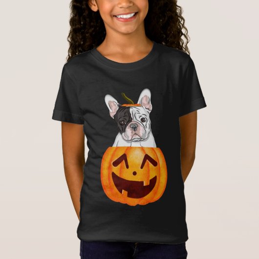 T-Shirt Halloween Frenchie (Devant)