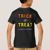 T-Shirt : HALLOWEEN Friandise #10 (Dos)