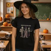 T-shirt Halloween Funny Enseignant Cadeau Monster Teacher 