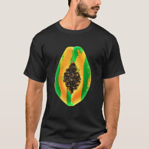 T-shirt Halloween Funny Fruit Carica Papaya Costume de fam