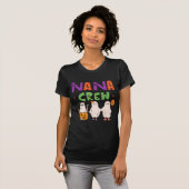 T-SHIRT HALLOWEEN FUNNY NANA GHOST CREW (Devant entier)