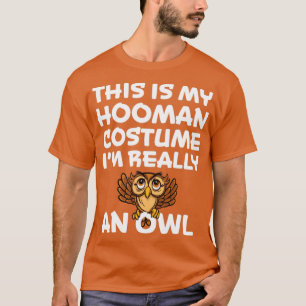 T-shirt Halloween Funny OWL Costume Chouette Amant Graphis