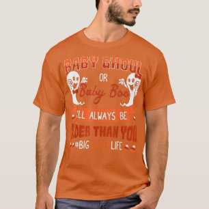 T-shirt Halloween Genre Reveillez Baby shower Parti Big Si