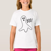 T-shirt Halloween Ghost Boo 4U (Devant)