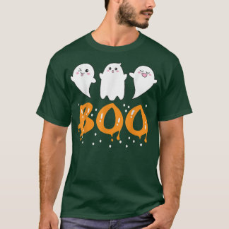 T-shirt Halloween Ghost Boo Cute