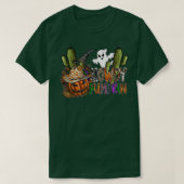 T-shirt Halloween Ghost Boo Howdy Saison Éffrayante Wester (Design devant)