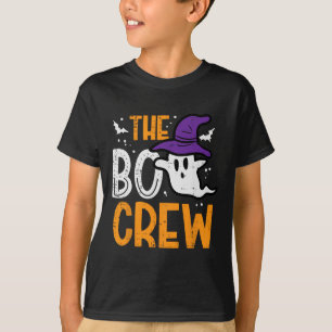 T-shirt Halloween Ghost Le Costume Boo Crew Matatching Fem