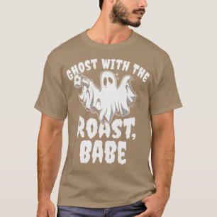 T-shirt Halloween Ghost Line Art Café Lover Dessin Coff