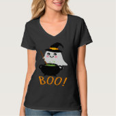 T-shirt Halloween Ghosts with Magic Cauldron  Magic Potion (Devant)