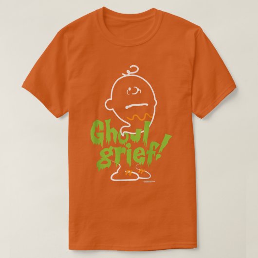 T-shirt Halloween Ghoul Grief Ghost (Design devant)