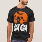 T-shirt Halloween Gigi Scary 31 Octobre Cadeau (Devant)