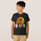 T-shirt Halloween Gnomes mignon Automne Citrouille automne (Devant entier)