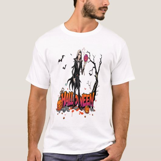 T-shirt halloween graffiti art anime (Devant)