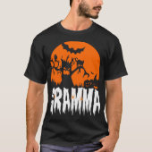 T-shirt Halloween Gramma Scary 31 Octobre Cadeau (Devant)
