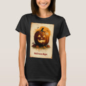 T-shirt Halloween Graphic – Unique 1960s Style (Devant)