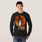 T-shirt Halloween Greater Swiss Mountain Dog Jack O Lanter (Devant entier)