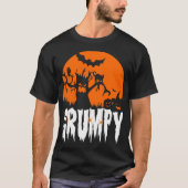 T-shirt Halloween Grumpy Scary 31 Octobre Cadeau (Devant)