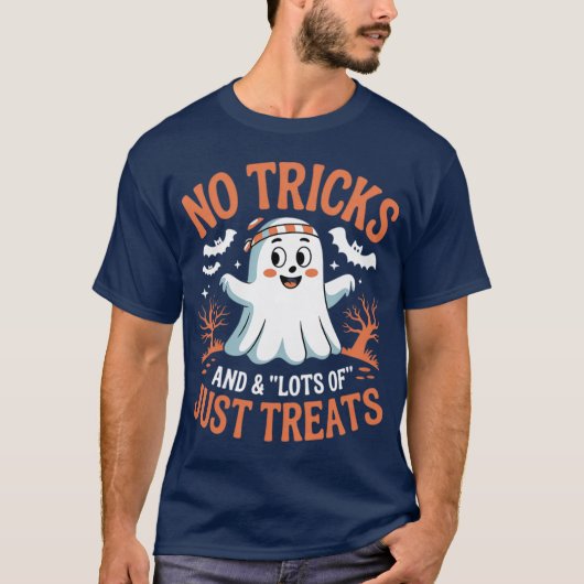 T-shirt Halloween Gym Ghostricksreatsrainer Burpees Workou (Devant)