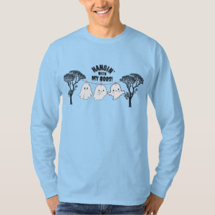 T-shirt Halloween Hangin' avec My Boos Funny Ghost Ghost