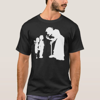T-shirt Halloween - Hansel, Gretel Et Sorcière Relaxés 