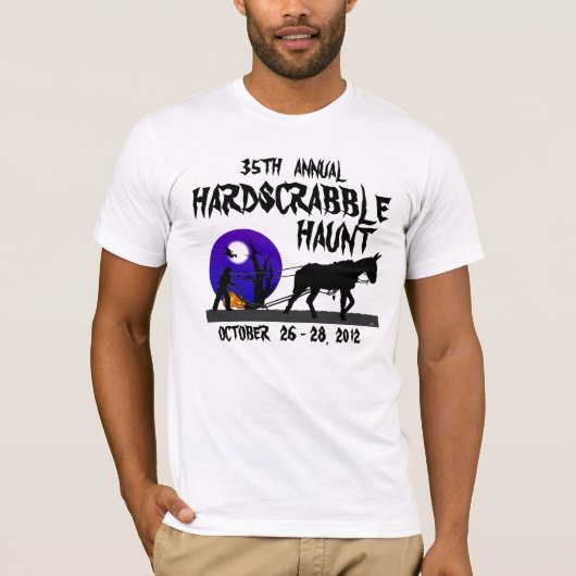 T-SHIRT HALLOWEEN HARDSCRABBLE (Devant)