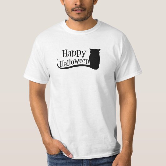 T-shirt Halloween heureux (Devant)