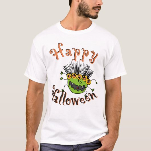 T-shirt Halloween heureux ! (Devant)
