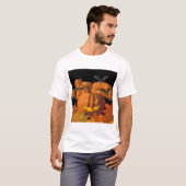 T-shirt Halloween heureux (Devant entier)