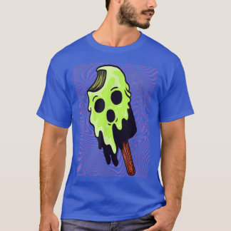 T-shirt Halloween HorrorCompetition Boo Skeleton Ice Cre