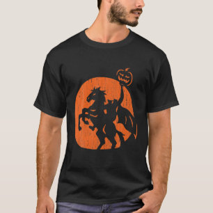 T-shirt Halloween Horseman Folklore Citrouille Jacko