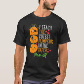 T-shirt Halloween I Teach The Cutest Pumpkins In Patch Pre (Devant)