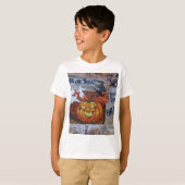 T-shirt Halloween Jack O' Lantern (Devant entier)