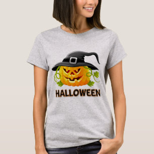 T-shirt Halloween Jack-o-lanterne