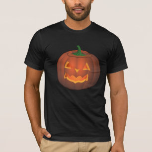 T-shirt Halloween Jack-o-lanterne Citrouille Tee