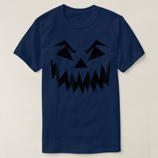 T-shirt Halloween Jack O'Lantern (Design devant)