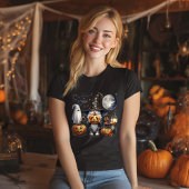 T-shirt Halloween Jack-o'lanterne Gnome