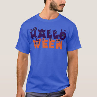 T-shirt Halloween Kid Monsters drôle