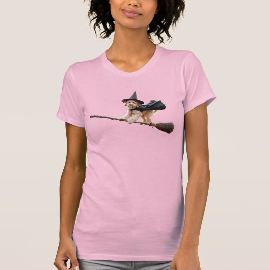 T-shirt Halloween Labradoodle mignon (Devant)