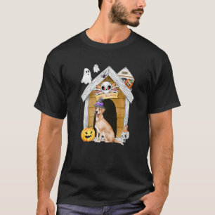 T-shirt Halloween Labrador Retriever Chien sorcier Haunch