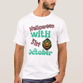 T-shirt Halloween le 31 octobre (Devant)