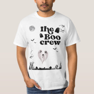 T-shirt Halloween Le trio d'équipage Boo de fantômes