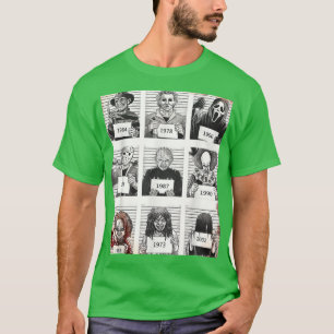 T-shirt Halloween légendes Déplaisantes tueur Musiques Hor