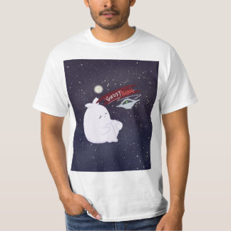 T-Shirt Halloween L'enlèvement par un Alien Fantôm