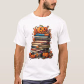 T-shirt Halloween Librarian Book Lover (Devant)