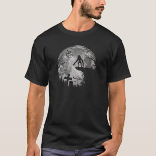T-shirt Halloween Loup-Garou Sorcières Pleine Lune friandi