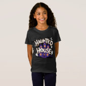 T-Shirt Halloween - Maison Hantée (Devant entier)
