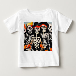 T-shirt Halloween Maison hantée bébé