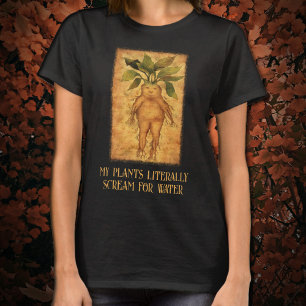 T-shirt Halloween Mandrake Root Witchy